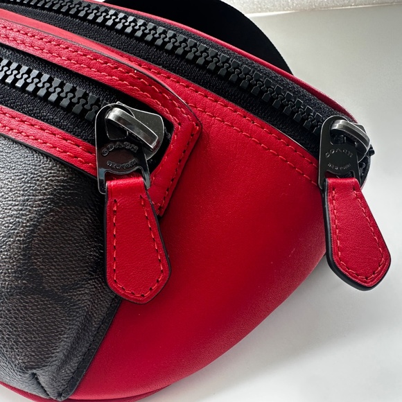 Coach Westway Belt Bag – Colorblock Signature Canvas – Authentic Fanny Pack - Picture 11 of 11